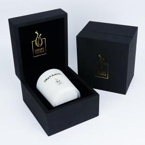Wholesale 600g Youfu Custom Luxury Packaging Boxes , C2S Luxury Candle Gift Box Wood Leather from china suppliers