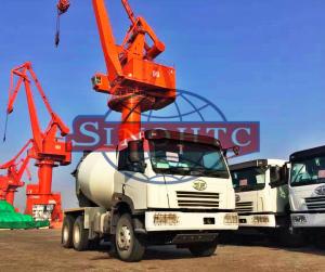 Wholesale 10 Cubic Concrete Agitator Truck , RHD Steering Self Mixing Concrete Truck from china suppliers