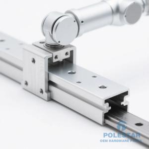 Wholesale CNC Machining Aluminum 7075 Robotic Arms Guide Rail Grooves In Assembly Lines from china suppliers