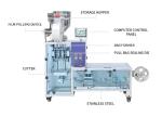 Irregular Shaped Shampoo Pouch Vertical Packing Machine 800KG 200mm PLC