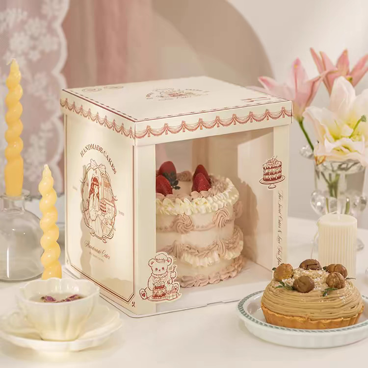 Custom Made Large Cake Boxes For Personalized Packaging