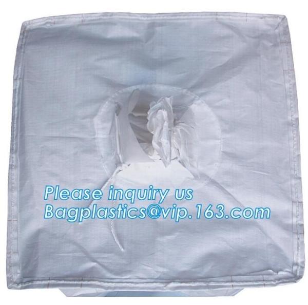 PP woven bulk big ton bag / jumbo bag for packing stone, fish meal,sugar,cement