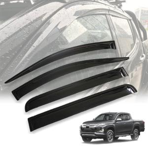 Wholesale 4x4 Plastic Truck Skid Plate Black Car Rain Sun Door Window Visor from china suppliers