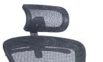 Aluminum Alloy Legs Mesh Staff Chair PP Cushion 60mm Castor
