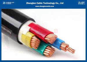 Wholesale Nominal Section：4*1.5~4*400mm² 0.6/1KV Unarmoured Four Cores Power Cable , XLPE Insulated Outdoor Wire（CU/XLPE/NYY/N2XY) from china suppliers