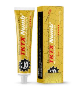Wholesale TKTX Gold 100% Tattoo Pain Killer Cream With CE SGS Approval from china suppliers