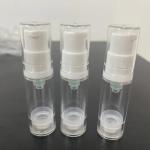 5ml Lotion Airless Pump Bottles Plastic Cosmetic Lotion Bottle AS material