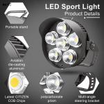 LED Stadium Waterproof Light 600W 84000 Lumen IP65 Modern Style for Outdoor