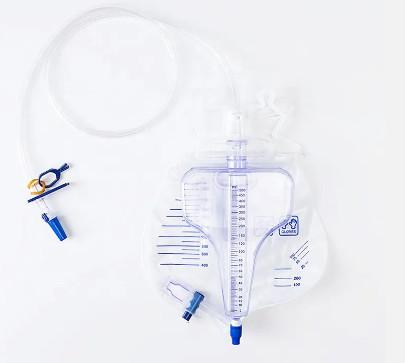Urine Meter Drainage Bag With Measure Bottle Disposable Collection Medical Grade