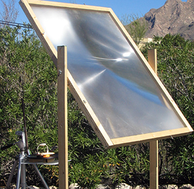 Solar energy using fresnel lens