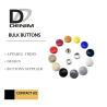 Buy cheap Metal Shiny Lacquer Buttons And Snaps 4 Parts Painted Color DTM Fabric from wholesalers