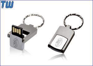 Wholesale Full Metal 360 Degree Twisting 2GB USB Flash Disk Big Key Ring from china suppliers