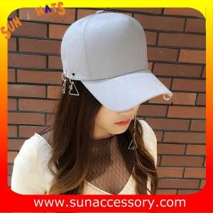 Wholesale QF17016 Sun Accessory customized wholesale baseball caps and hats for ladies ,caps in stock MOQ only 3 pcs from china suppliers