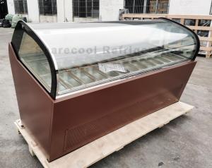 Wholesale Sharecool 24 Pans Ice Cream Freezer Display Cabinet Popsicle Freezer Display Case from china suppliers
