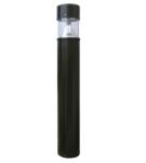 Black Color LED Modern Bollard Lights 150° Distribution CREE Chip Impact