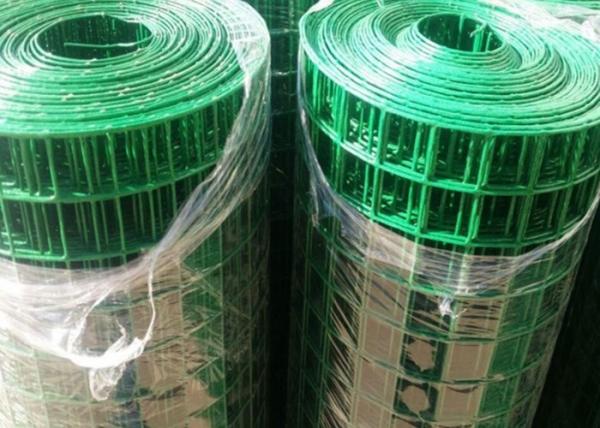 Rabbit / Chicken Cage PVC Coated Welded Wire Mesh Anti - Corrosive ISO SGS