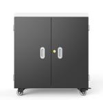 Movable USB Charging Cabinet Station With 36 Charging Slots