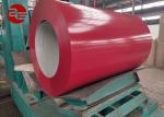 Color Coated Galvanized Steel PPGI PPGL 600 - 1250mm Width Metal Material