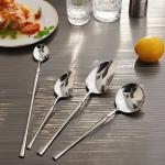 Customized Logo Acceptable 24pcs Elegant Gold Stainless Steel Flatware Set for