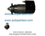 0001417064 0986017850 - BOSCH Starter Motor 24V 6.6KW 11T MOTORES DE ARRANQUE