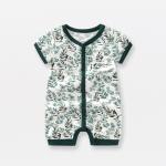 Baby Rompers Wholesale Fashion Romper Short Sleeve Baby Solid Bodysuit