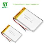 Solar Lithium Ion Cell 503759 3.7v 1200mAh Rechargeable Li-Poymer Battery