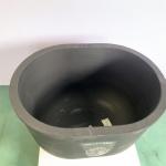 Ceramic Crucible Chemical Resistance Oval Type Crucible Isostatic Pressing