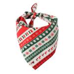 Unique Style Personalized Pet Bandana Soft Material Dog Christmas Scarf