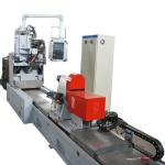 Roundness White Profile Wire Screen Welding Machine Remote Control Limited Ball