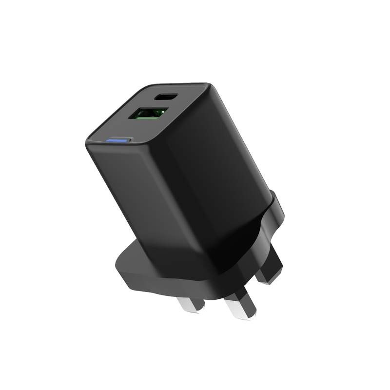 Fast 45W USB - A + USB - C Charger Support OEM