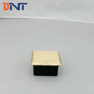 Wholesale Pop Up Type Copper cover electrical floor mounted  socket outlet box from china suppliers