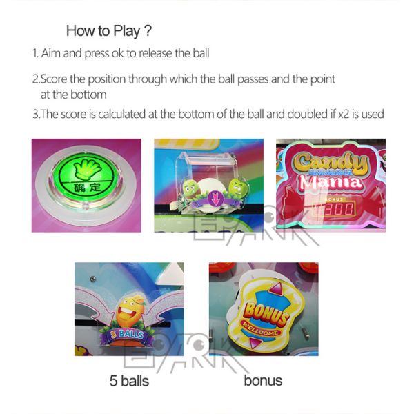 Indoor Prize Redemption Game Machine For Kids
