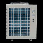 White Home Heat Pump Air Source 26KW Top Blow Galvanized Sprayed Sheet Metal