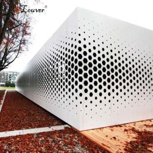 Wholesale Building Decoration PVDF Coating Perforated Aluminum Sheet Metal from china suppliers