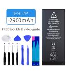 OEM Original 2900mAh Iphone 7 Plus Battery Polymer Li - Ion 1 Year Warrenty