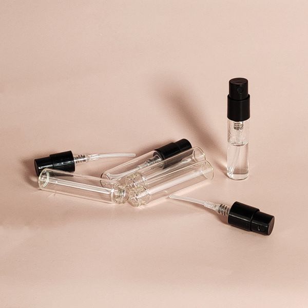Small 2ml 3ml Gift Glass Perfume Sample Tester Bottle Perfume Spray Glass Vial Bottle