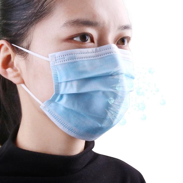 Nonwoven Fabric Disposable Medical Consumables EN14683 Standard Medical Face