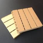 600*600 Fireproof Acoustic Sound Absorption Wooden Panel for Wall Decoration