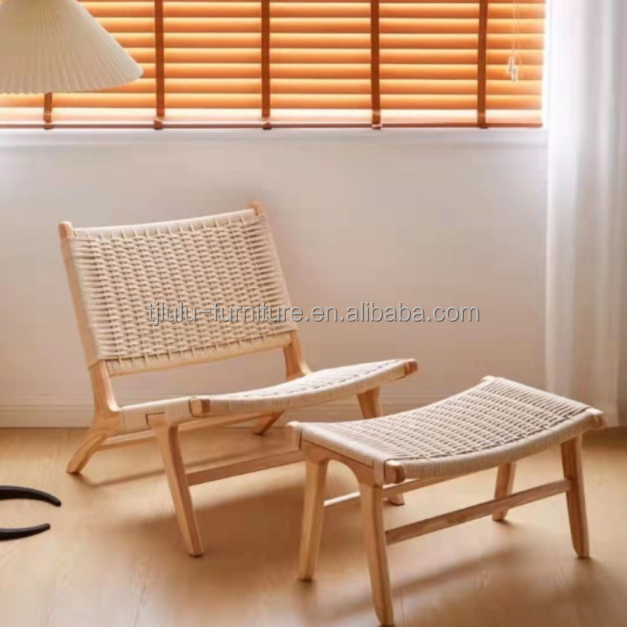 Wooden Ottoman Stool Perfect for Home Office Furniture and Customization Options