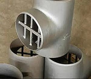 Wholesale Welded 1/2&quot;-48&quot; ASME B16.9 ASTM B366 Hastelloy B2 UNS N10665 AlloyB2 Barred Tee from china suppliers