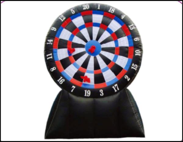 3 Meters High Inflatable Bouncy Double Side Giant Inflatable Soccer Dart Board