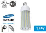 6063 Aluminum 75W Samsung 5630SMD LED Street Light Bulbs with IP65 Waterproof