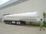50Ton liquid Asphalt Tanker Semi-trailer with 2TBL45P BALTUR Heating and