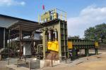 ISO9001 2m Mouth Scrap Metal Shearing Machine For Foundry Industry