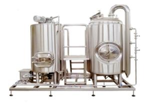 Wholesale 200 Litres Stainless Steel 2 Vessel Brewhouse Microbrewery Tank Two Vessel Brewing System from china suppliers