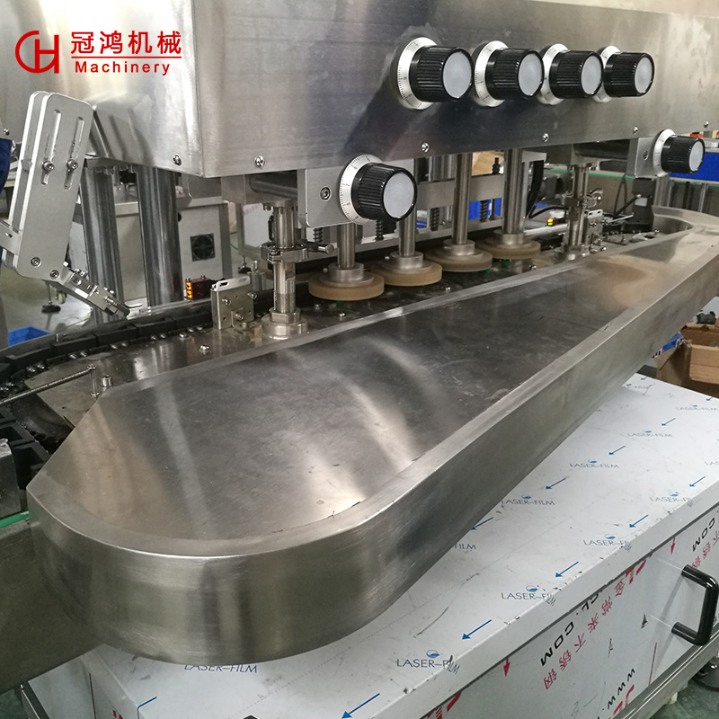 High Productivity 16 Heads Tire Sealant Servo Piston Automatic Filling Capping Machine