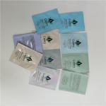 Cosmetic 3 Side Seal Sample Bag Aluminum foil sample sachets cream cosmetics