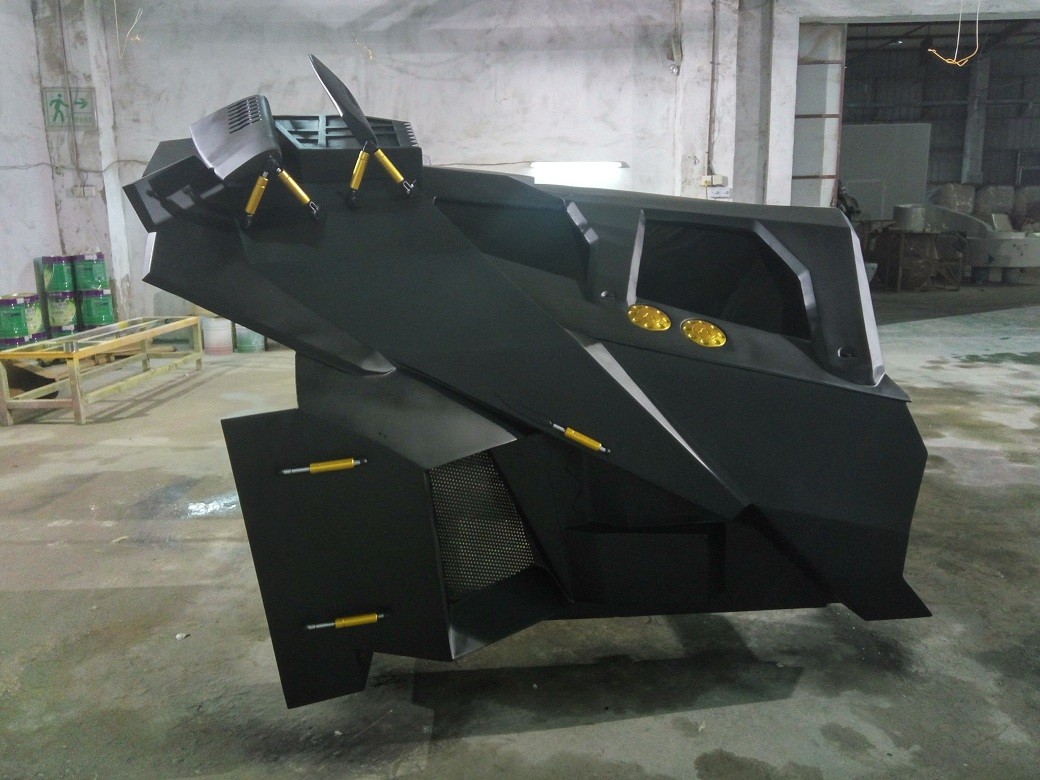 event party celebration props batman's vehicles as decoration statue in shop/ mall /event celebrity activity