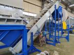 Durable Water Bottle Recycling Machine / PET Bottle Recycling Equipment