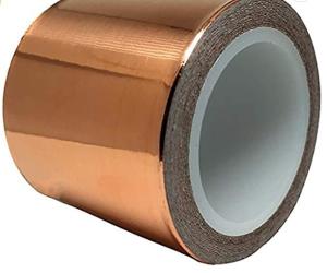 Wholesale 25 X 3 Flat Copper Strip Roll Tape 2 Inch X 33ft Adhesive EMI Shielding Guitar Cavity from china suppliers